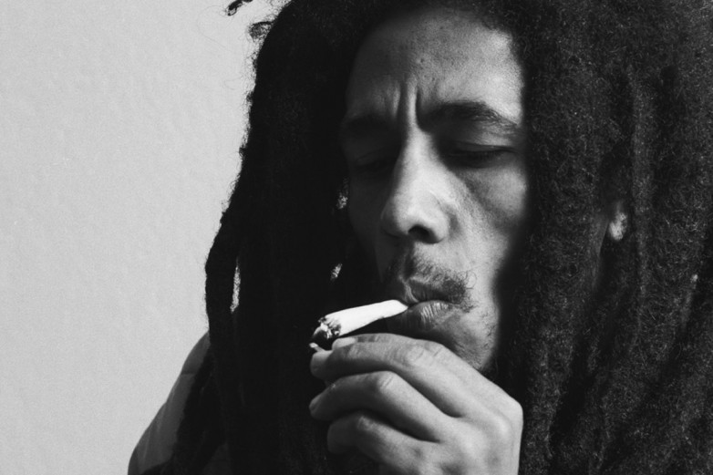 Portrait of Bob Marley