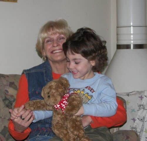 Debbie Wilson and grandson Noah