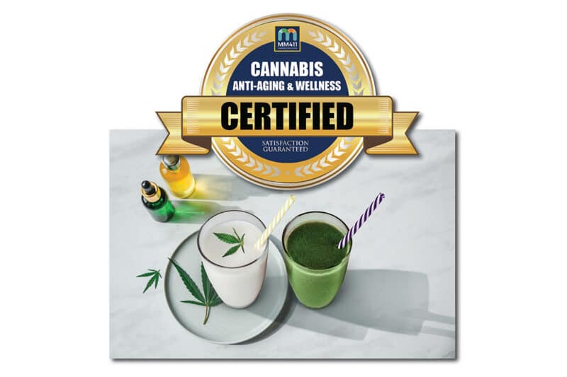 Washington Continuing Education – Anti-aging with Cannabis Certified Badge.