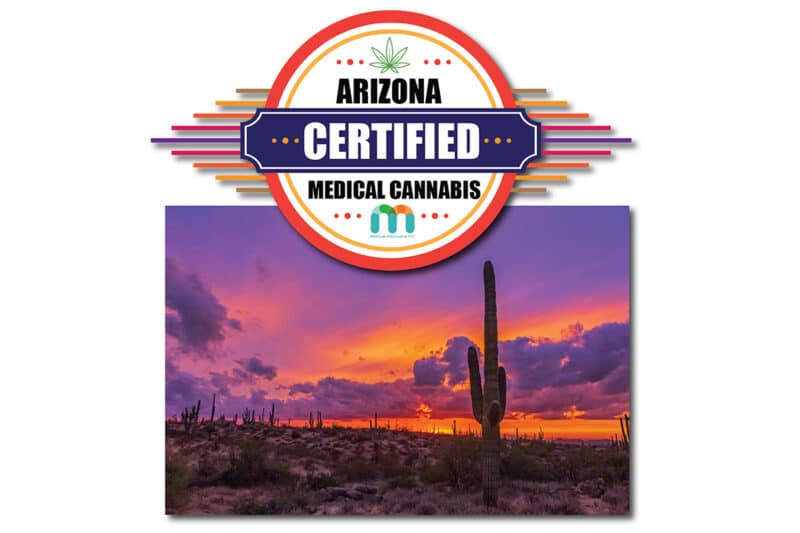 Arizona Medical Cannabis Certified Badge.
