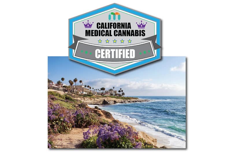 California Medical Cannabis Certified Badge.