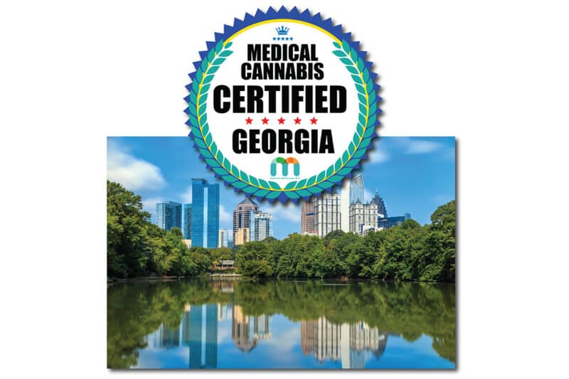 Georgia Medical Cannabis CBD Certified Badge.