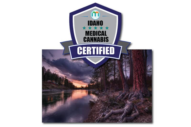 Idaho Medical Cannabis Certified Badge.