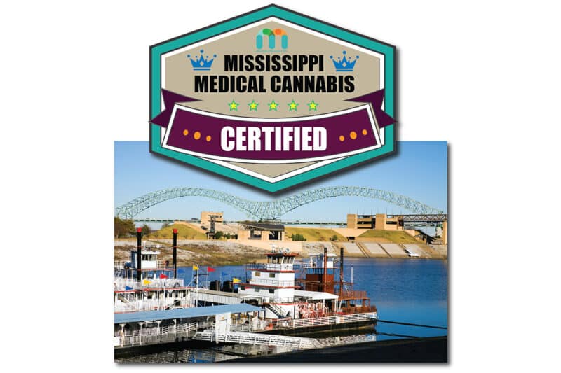 Mississippi Medical Cannabis Certified Badge.
