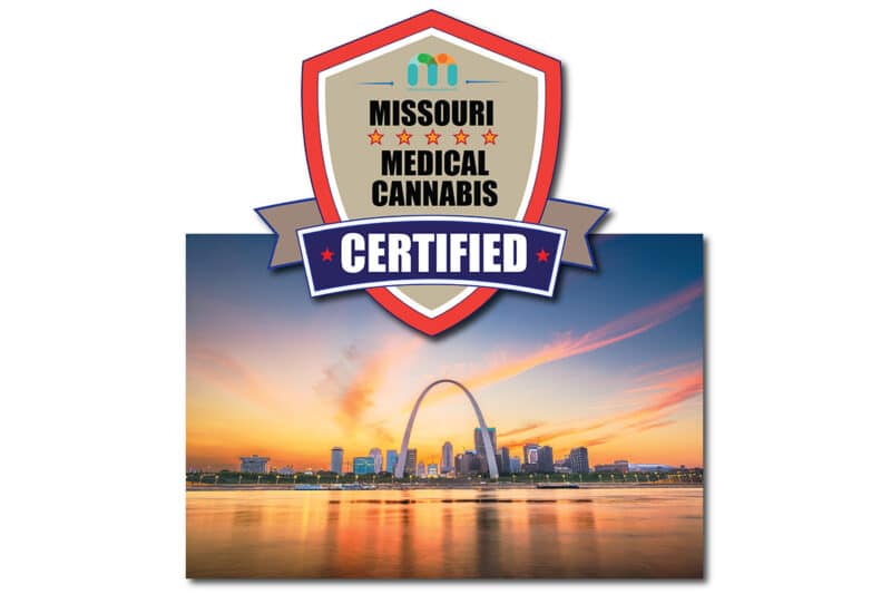 Missouri Medical Cannabis Certified Badge.