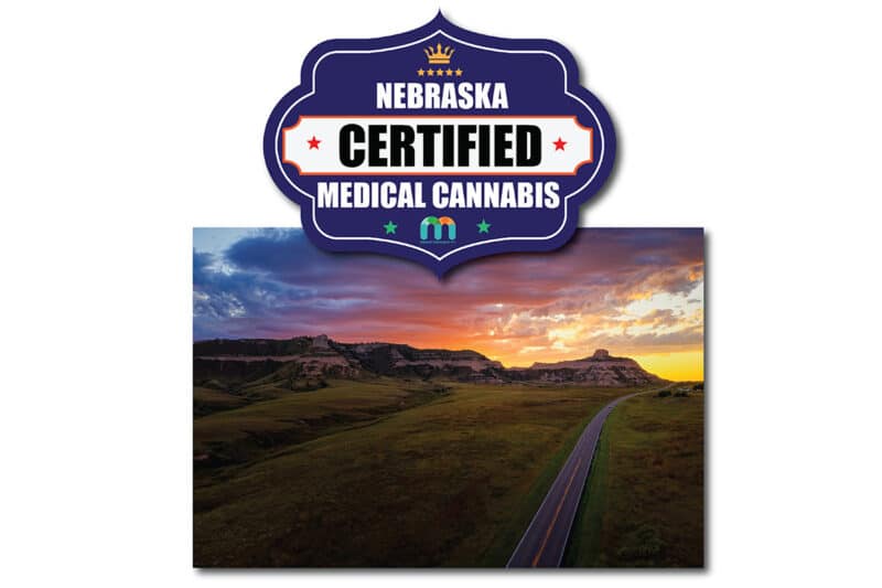 Nebraska Medical Cannabis CBD Certified Badge.