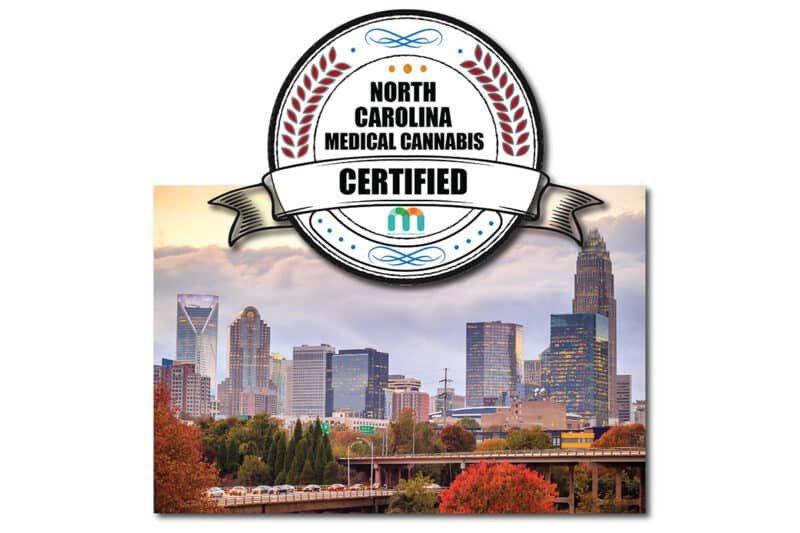 North Carolina Medical Cannabis Certified Badge.