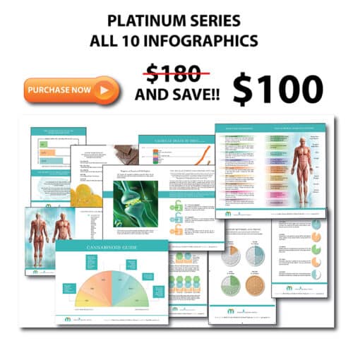 Platinum Series Cannabis Infographics Bundle.