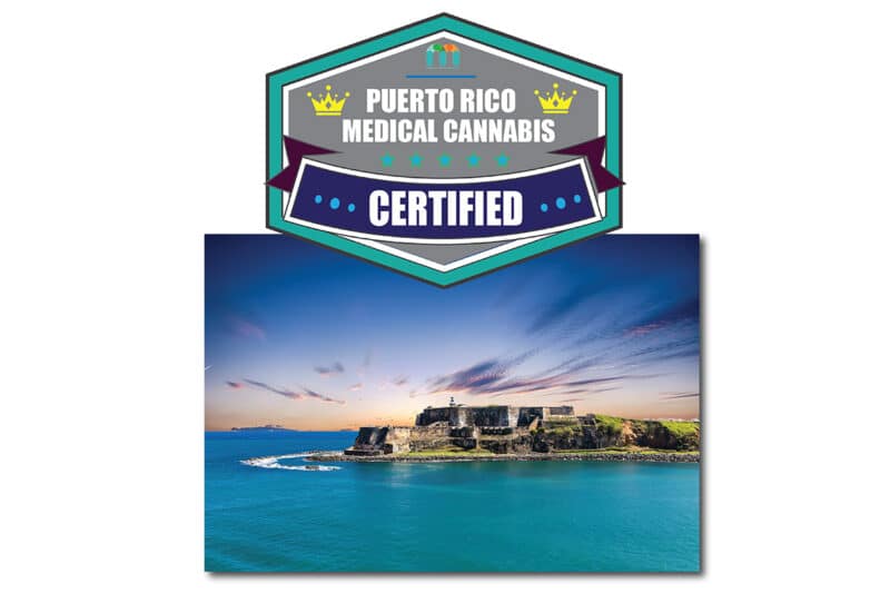 Puerto Rico Medical Cannabis Certified Badge.