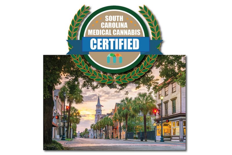 South Carolina Advanced CBD Certified Badge.