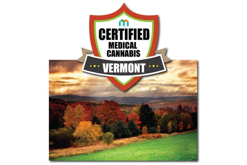 Vermont Medical Cannabis Certified Course Badge.