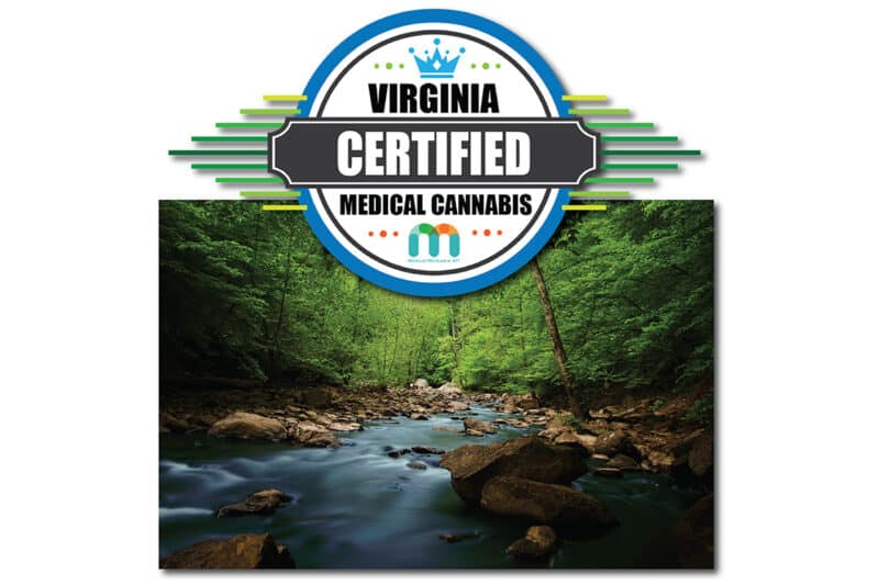 Virginia Medical Cannabis Certified Badge.