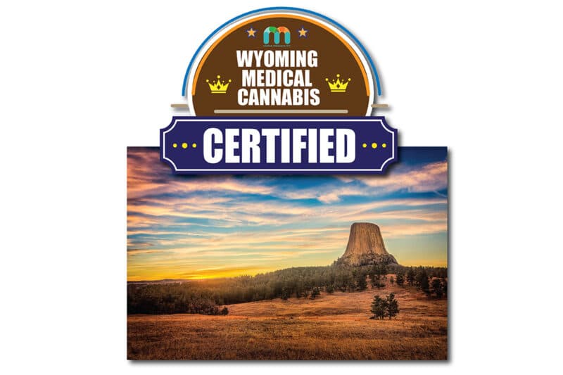 Wyoming Medical Cannabis CBD Certified Badge.