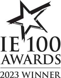 IE100 Awards 2023 winner